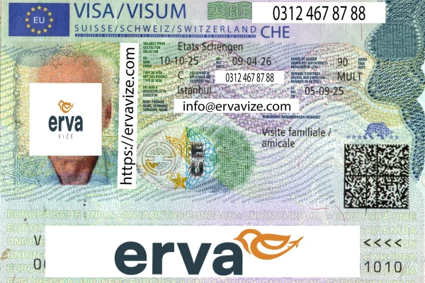 Erva Vize İsviçre vize başvuru sonuçlarından örnek 3